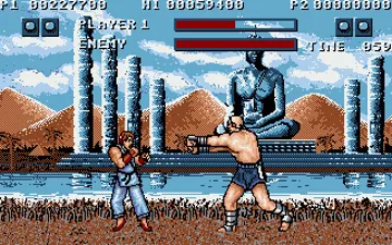 Street Fighter screen shot game playing